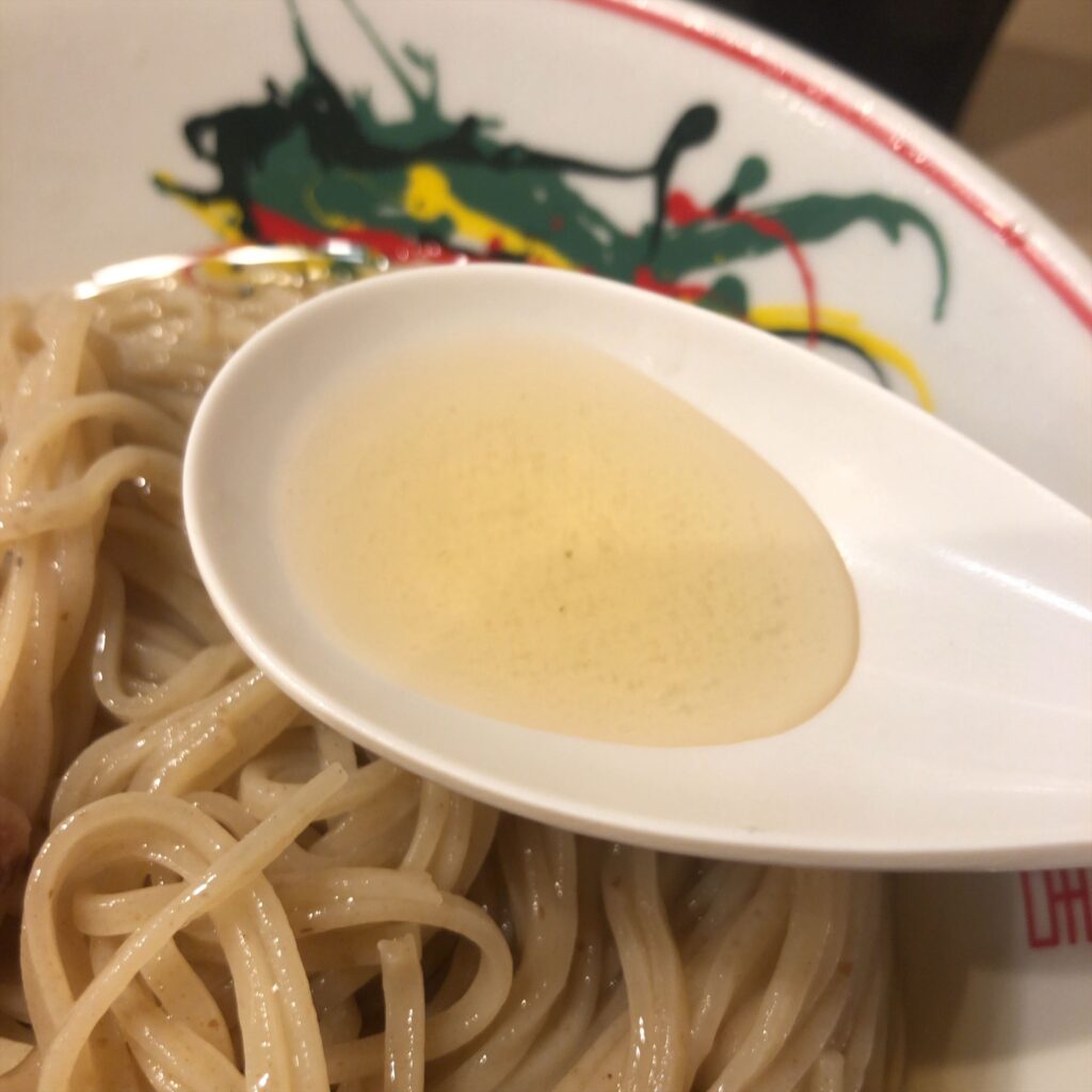 昆布水だけをひと口