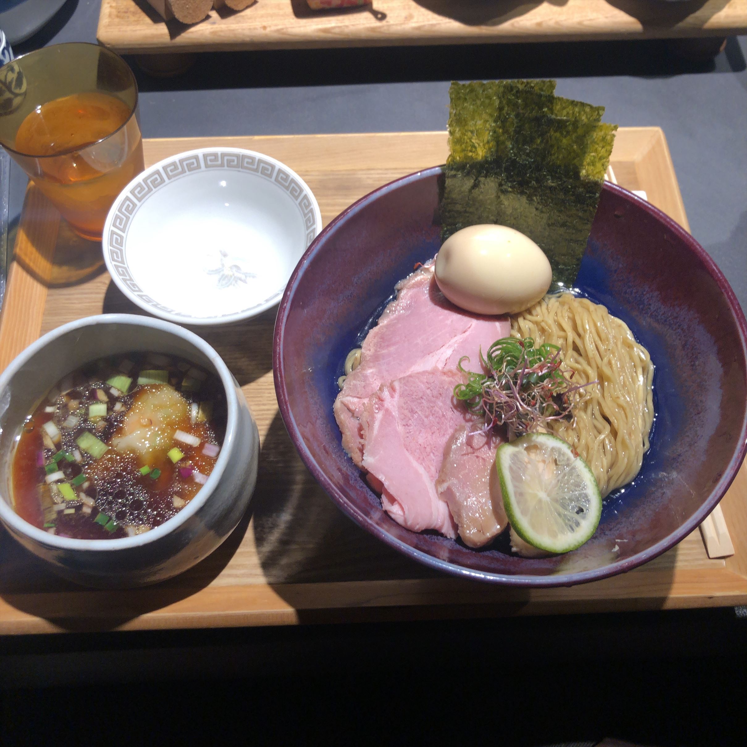 特選昆布水つけ麺【松】