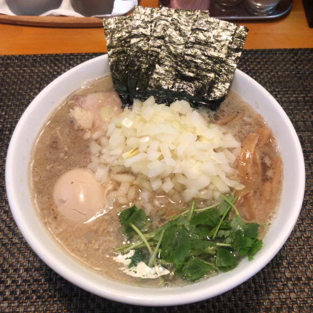 特製背脂煮干そば